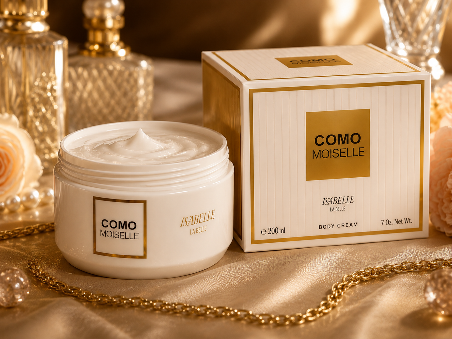Body Cream Isabelle La Belle Como Moiselle