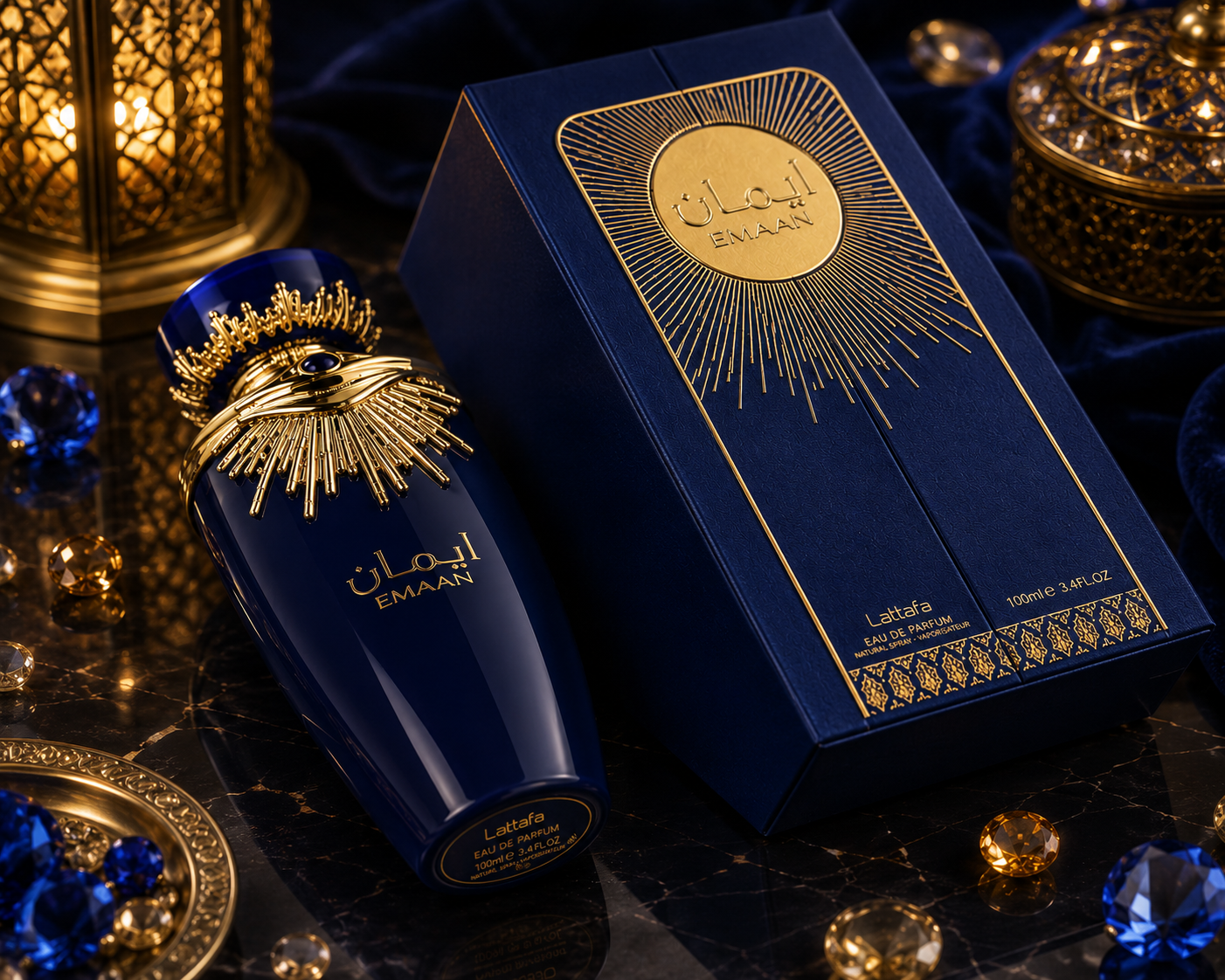 Perfume Lattafa Emaan Edp Arabe Feminino
