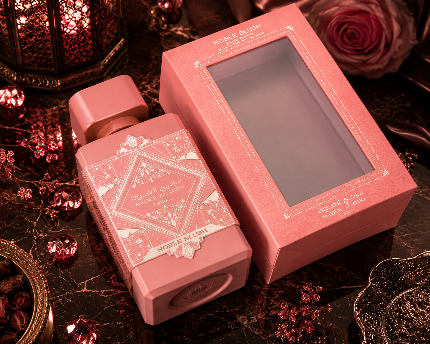 Perfume Arabe Badee Al Oud Noble Blush By Lattafa