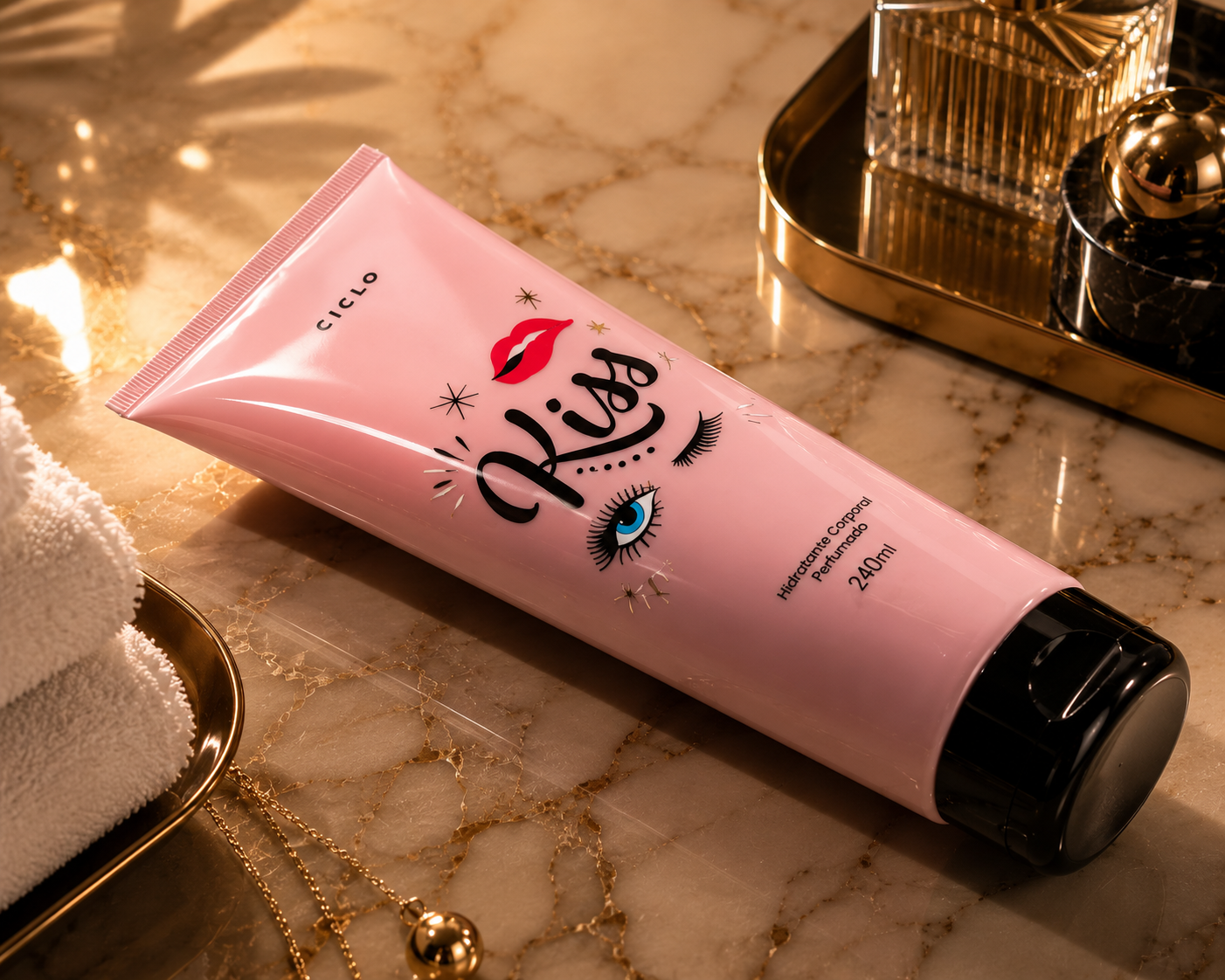 Creme Kiss Hidratante Perfumado Ciclo 240ml