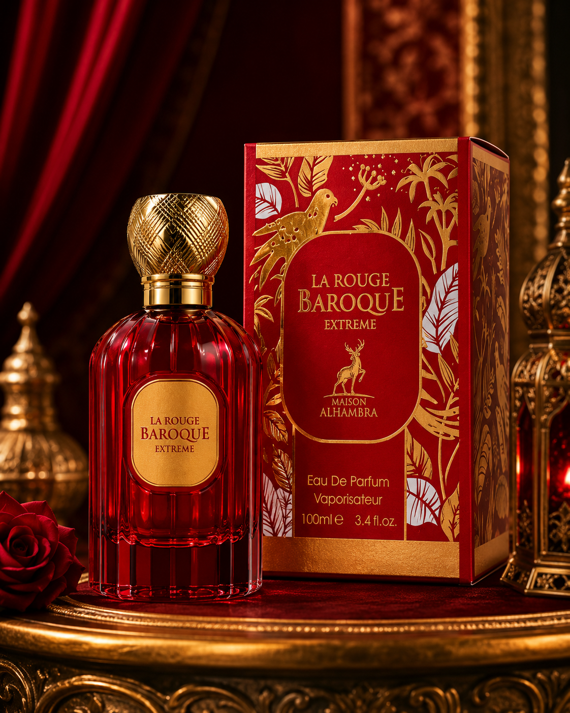 Perfume Edp Maison Alhambra La Rouge Baroque Extreme