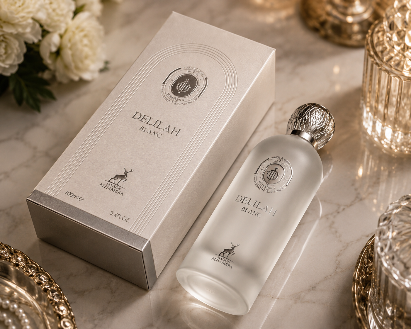 Perfume Feminino Delilah Blanc Maison Alhambra Eau De Parfum