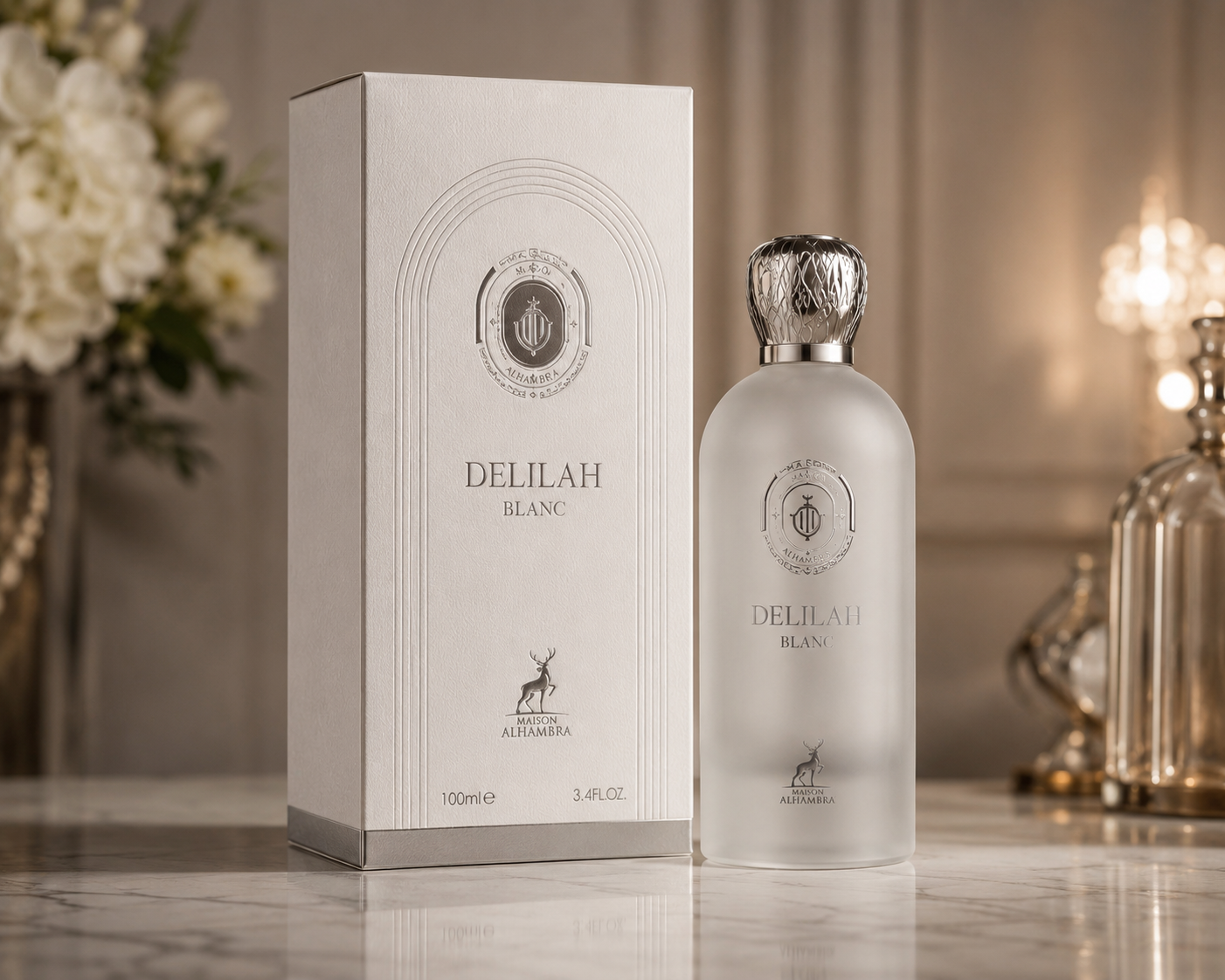 Perfume Feminino Delilah Blanc Maison Alhambra Eau De Parfum