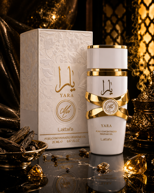 Perfume Lattafa Yara Moi Oil Oleo Concentrado 20ml