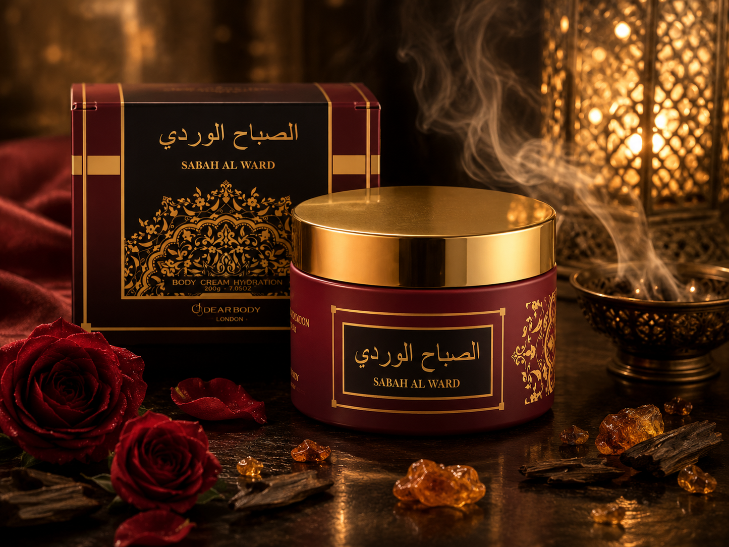 Creme Hidratant Body Cream Árabe Sabah Al Ward