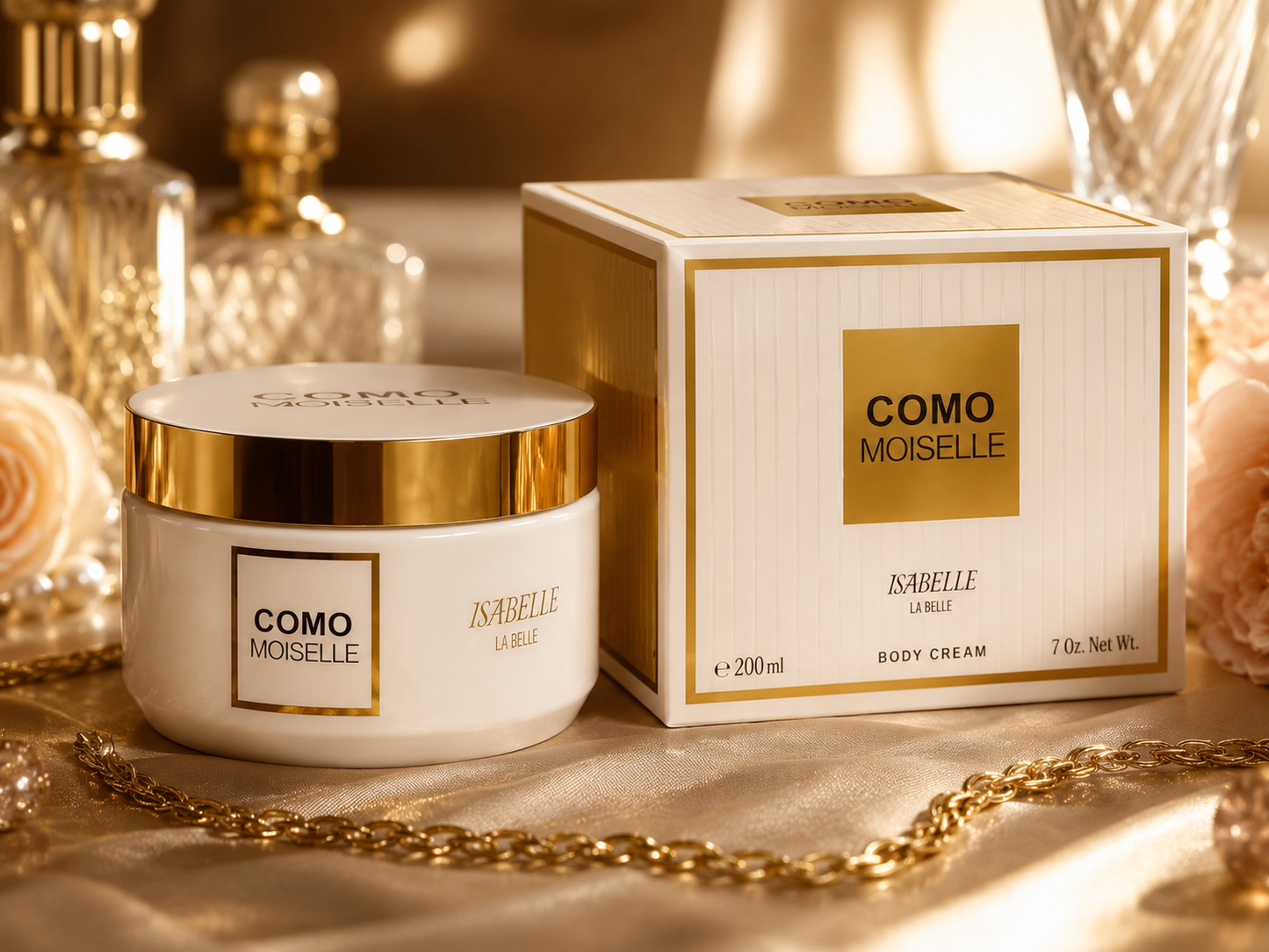 Body Cream Isabelle La Belle Como Moiselle