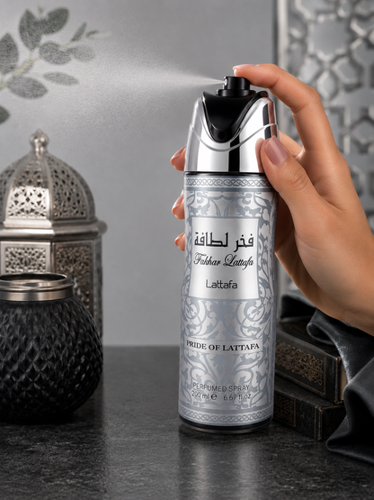 Spray Corporal Desodorante Fakhar Black Lattafa
