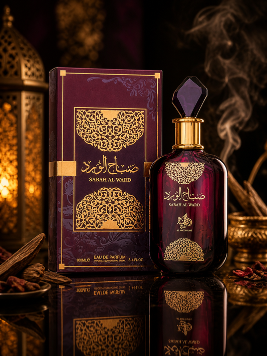 Perfume Arabe Feminino Al Wataniah Sabah Al Ward Edp