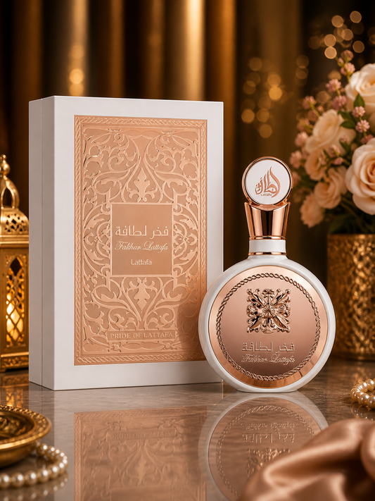 Perfume Árabe Feminino Lattafa Fakhar Rose