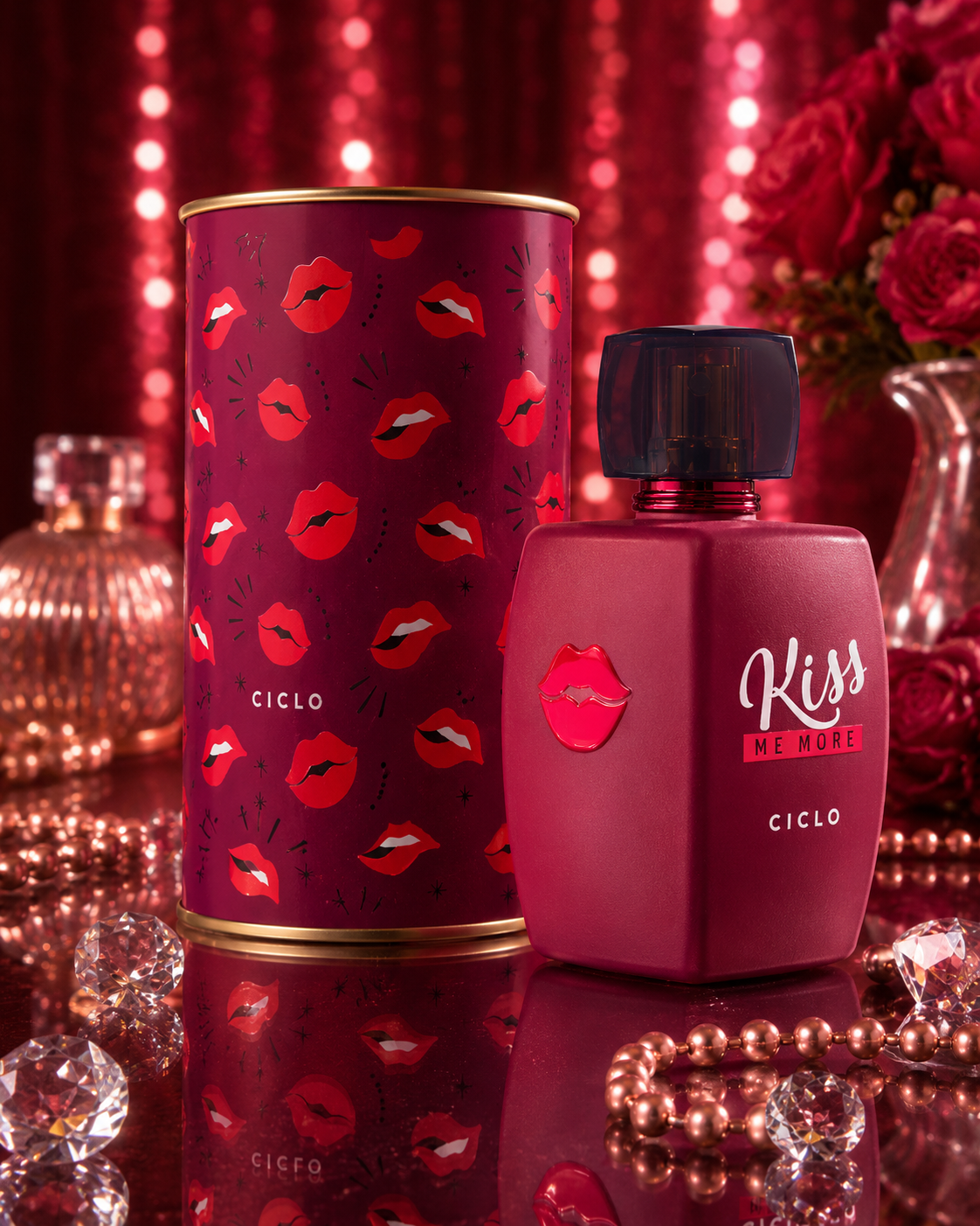 Kiss You More Deo Colônica Feminina