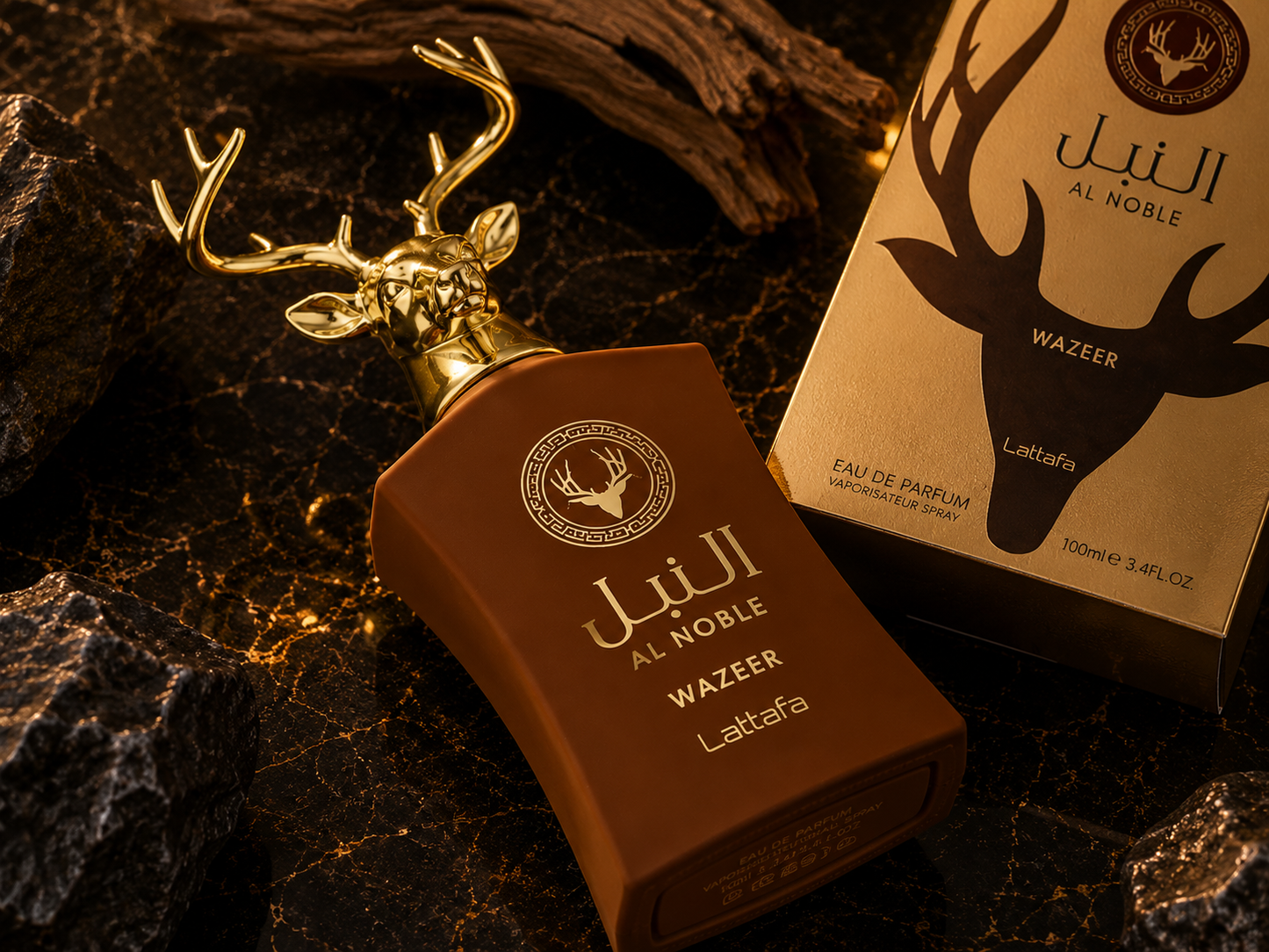 Perfume Wazeer Al Noble Lattafa Árabe Edp