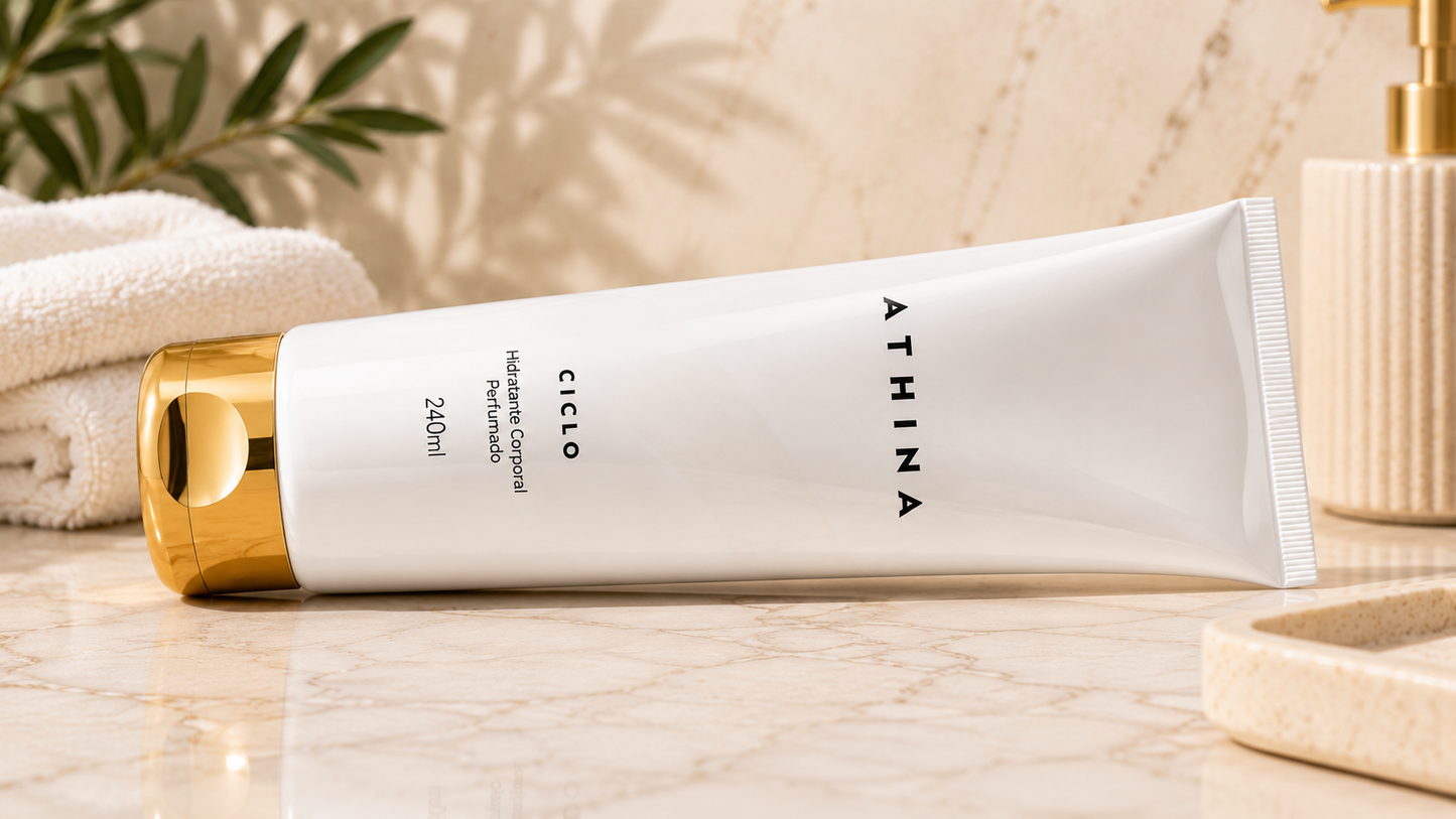 Athina Hidratante Creme Corporal Ciclo Cosmeticos 240ml